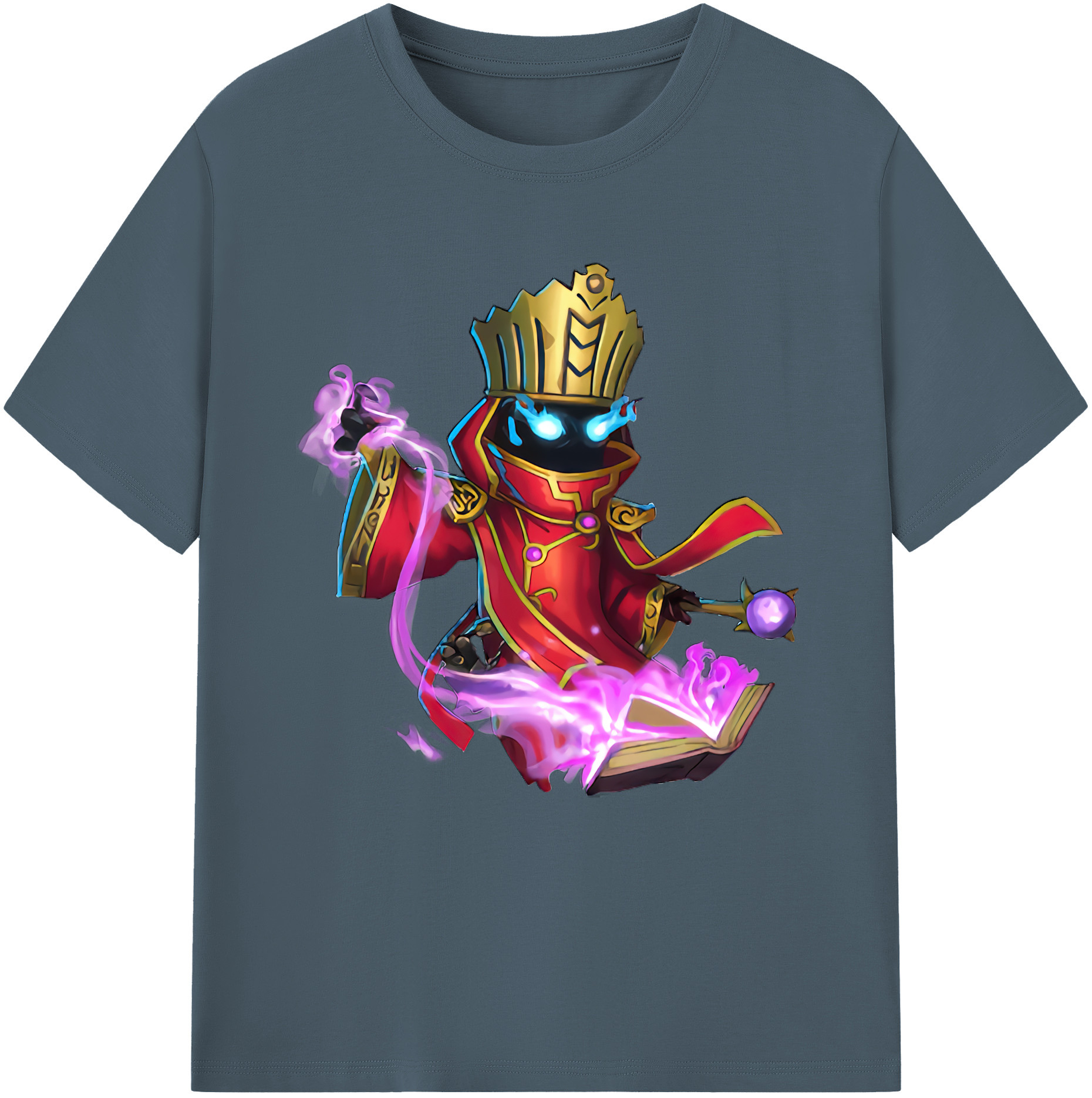 リーグ・オブ・レジェンド League of Legends LOL 綿100％半袖Tシャツ（フロントプリント）